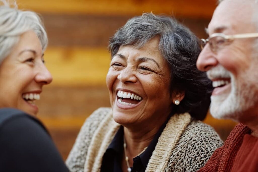 The Oaks of Garden Ridge | Senior friends laughing
